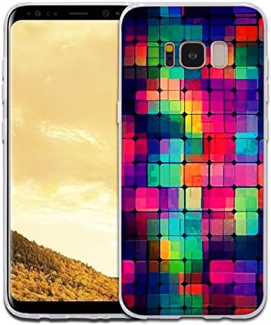 Galaxy S8 Plus Case, KHKJ Fashion Design Clear Bumper Anti-Scratch TPU Skin Cases Cover For Samsung Galaxy S8 Plus (Style:08)