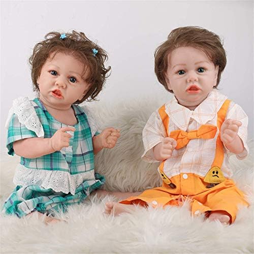 送料無料 赤ちゃん人形40cmリアルな赤ちゃん人形ギフトおもちゃ生まれ変わった赤ちゃん人形目と髪を開いたシリコーン服 G