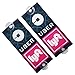 WildAuto Uber Lyft Sign Decor Accessories - Removable Ride share Decal - 2 Pcs - WildAuto (Type4)