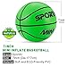 Sport AI Small Basketball Mini Cute Bouncy Balls for Kids,Safe and Soft Toddler Basketballs to Handheld 5.5