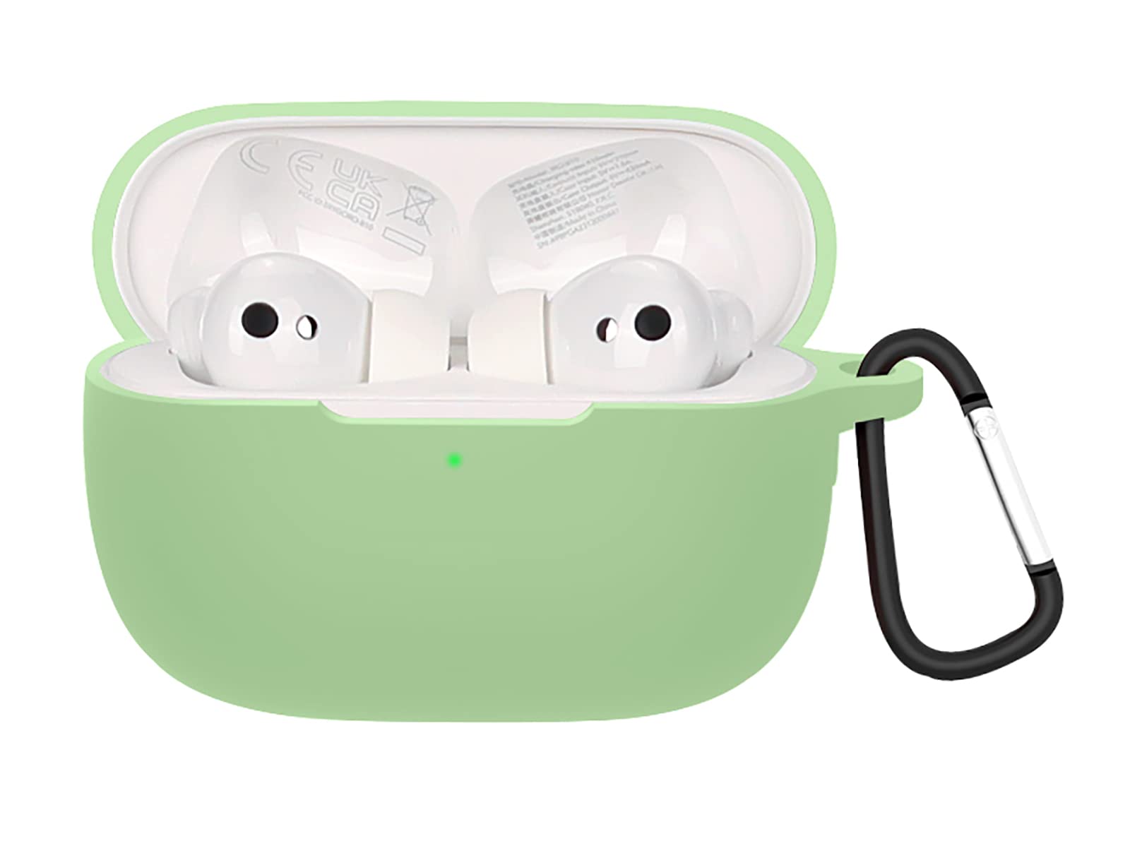 GIOPUEY Cilicone Case for HONOR Earbuds 3 Pro, Ultra-thin soft Cover, Slim-Fit,Anti-Fall,Not Easy to Dirty - Green