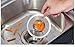 Antner 4 Pcs Large Sink Strainer Stainless Steel Mesh Drain for Kitchen Bathroom Laundry
