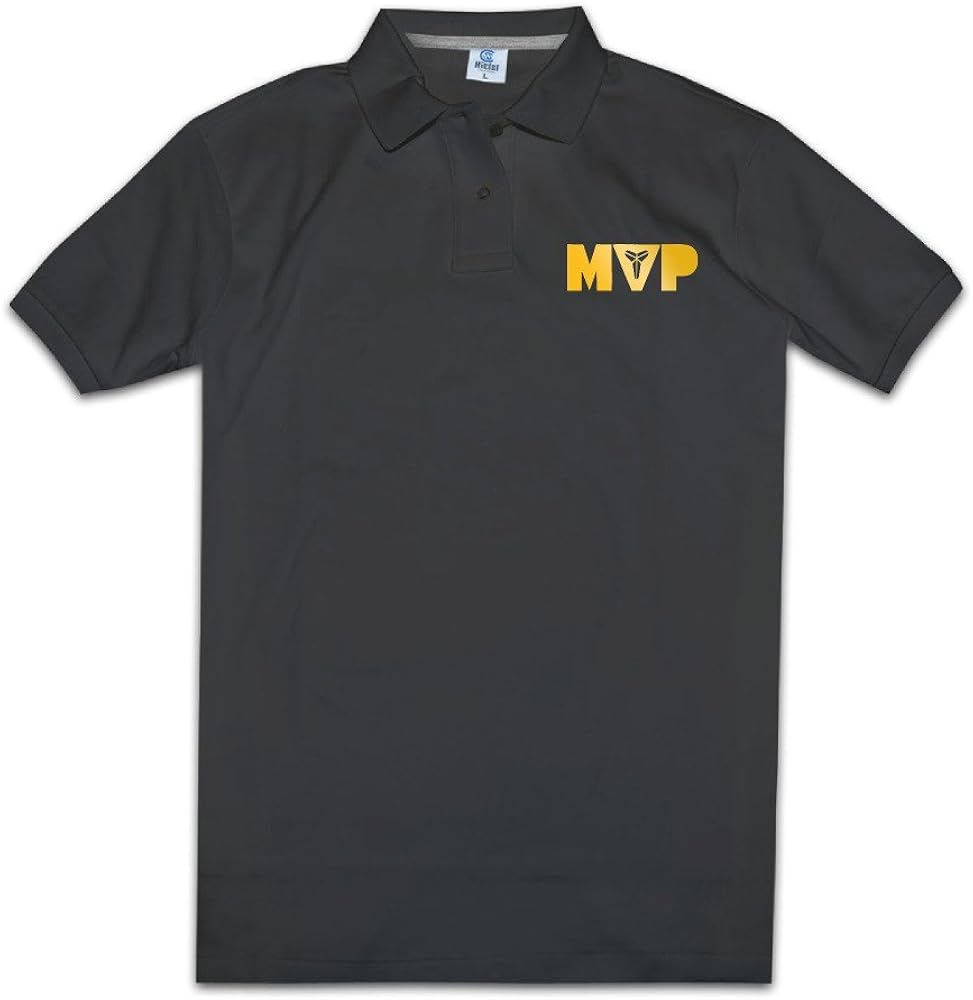 MZONE Men's KB 24# Basketball Player Logo MVP Cool Polo Tshirt