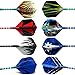 L.E.D STEP Dart Flights Professional Durable Metal Dart Tips Set and PET Darts Flights,Wholesale Nylon Dart Flights