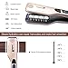 iGutech Professional Flat Iron Hair Straightener with Spray Ceramic Tourmaline, Anti-Scald comb, Adjustable Temp and Auto-off function