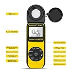 HOLDPEAK-HP-881D-Digital-IlluminanceLight-Meter-Measure-Range-001-400000-Lux-1-40000-FC-270--Rotate-Sensor-Head-MAXMINBacklightData-HoldStoragelumens-Meter-for-Plants-and-led-Lights