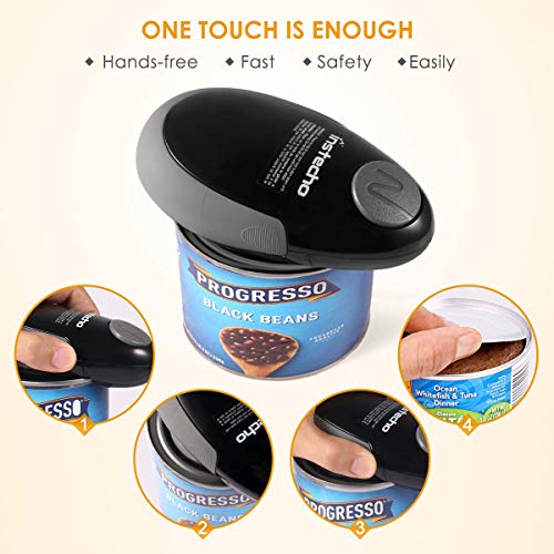 Electric Can Opener, Restaurant can Opener, Smooth Edge Automatic Electric Can Opener! Chef's Best Choice
