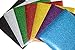 SpotDeals4u GLITTER Heat Transfer Vinyl for T Shirts garments bags and other fabrics-7 Glitter Sheets 9.8