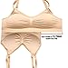HOFISH Women's Wire Free Full Cups Nursing Maternity Bras Pregnant Breastfeeding Bra 3-Hooks Eye Adjustment 3PACK Black,Beige.Pink XL