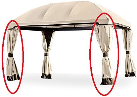 Amazon Com Garden Winds Replacement Privacy Curtain Set For The