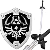 Dark Link Legend of Zelda Master Sword Shield Combo Deal Foam Larp Set Cosplay