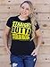 Kids Straight Outta Steeler Nation T-Shirt Large Black