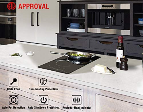 1 Induction+ECOTOUCH+Smoothtop+Electric+INDH302B