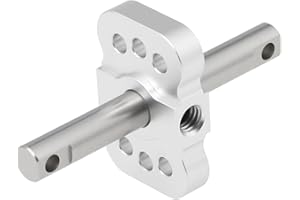 OTOTEC Serrure de camion courte modèle 1/10 essieu droit compatible avec Tra-xxas Slash 2WD Compatible avec Rustler