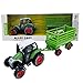 M-jump Hot Wheels Farmer Tractor Truck Toy for Kids,Mega Hauler with Warrior Design