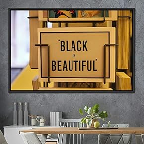signwin Framed Canvas Wall Art Pressed Quotes 3D...