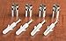 Set of 12 Stainless Steel Standoff Screws, 5/8 x 5/8 Inch, to Mount 3 Sign Displays (4 Standoffs Per Sign)