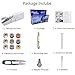 Handheld Portable Sewing Machine Yibaision Mini Electric Stitching Machine Cordless Stitch Quick Repairs Fabric Leather Denim 15 PCS