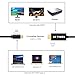 XF TIMES USB C to HDMI Cable USB 3.1 Type C Male (Thunderbolt 3 Compatible) to HDMI Male 4K x 2K Cable for the 2016 MacBook Pro, Chromebook Pixel, Samsung Galaxy S8/S8 Plus etc. (6 Feet/1.8 Meters)