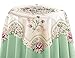 Embroidered Rose Decorative Table Linens, Square