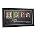 Besti Premium Home Country Inspirational Marla Rae Hanging Wall Art Primitive Americana Decorative Plaque – Rustic Style Décor Sign with Saying – Excellent Quality Polystyrene (Hope)