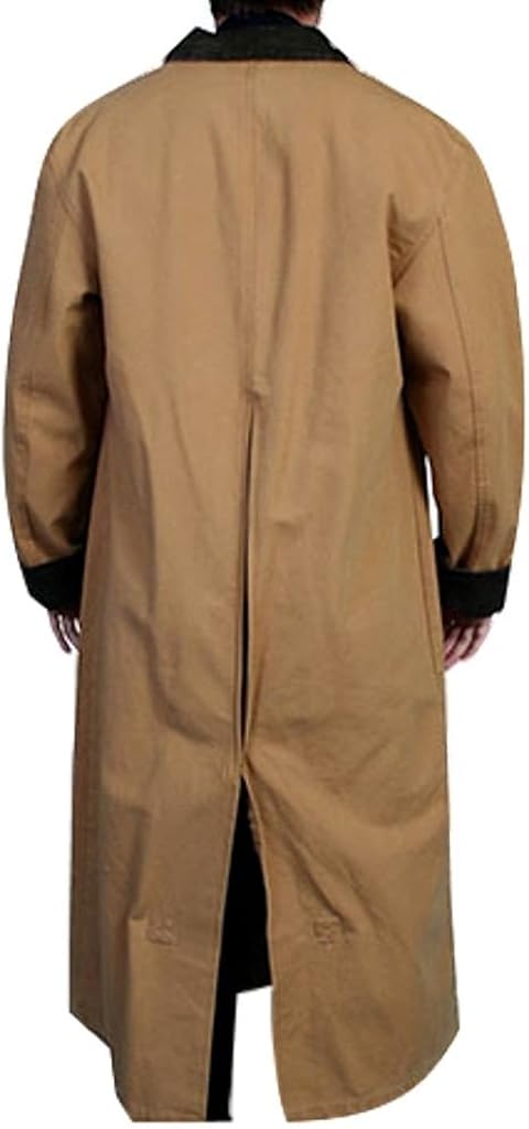 Rangewear By Scully Men's Long Canvas Duster at  Men’s Clothing store