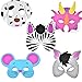 Joyin Toy 24 Pieces Assorted Foam Animal Masks for Birthday Party Favors Dress-Up Costume