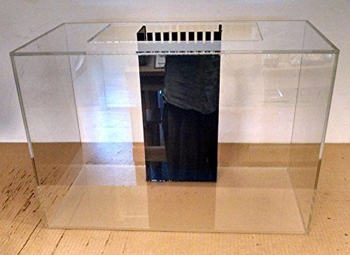 24 Gallon Acrylic Aquarium with Overflow- 24x15x15 – Reef System-Fresh/Salt-Sump-Filter