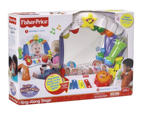 fisher price little superstar sing along stage walmart