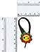 AVIRGO 6 pcs Soft Zipper Pull Charms for Backpack Bag Pendant Jacket Set # 103-3 by Hermes