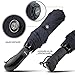 AYCLIF Travel Umbrella, Lightweight Automatic Compact Travel Portable Rain Umbrella Ergonomic Handle, Easy Carrying Auto Open Close Automatic Umbrella Windproof Outdoor Golf Black Umbrella