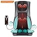 Naipo Back Massager Shiatsu Massage Chair Cushion Electric Seat Pad with Soothing Heat, Deep Kneading, Rolling, Vibration, Air Compression to Relieve Neck Shoulder Waist Back Pain