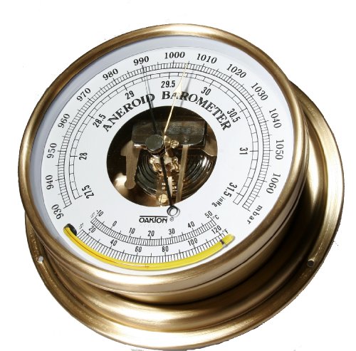 Oakton anaroid barometer, 930 to 1070 mbar, 27.5" …