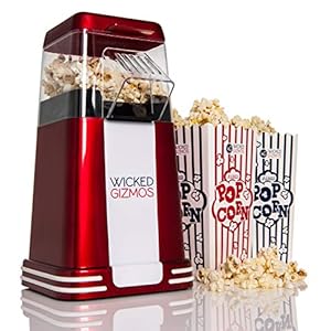 WICKED-GIZMOS--New-Retro-Electric-Healthy-Fat-Free-Popcorn-Maker-1200w-Power--Easy-to-Make-Healthier-Snack-Popcorn-Within-3-Mins-Comes-with-6-Serving-Boxes-Energy-Class-A WICKED GIZMOS ® New Retro Electric Healthy Fat Free Popcorn Maker 1200w Power – Easy to Make Healthier Snack Popcorn…