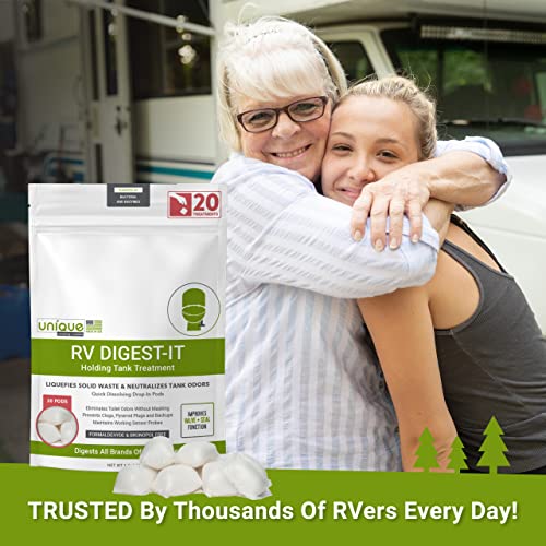 Unique RV DigestIt Black Water Tank Treatment Concentrated Drop In