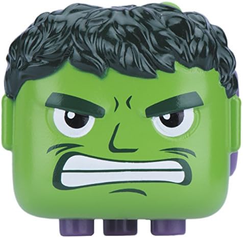 Antsy Labs Marvel Character Fidget Cube Hulk Design - Six Functional Sides w/ Anxiety Relief Stone