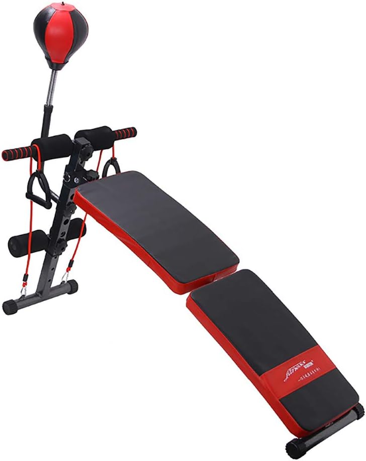 RICHLN Foldable Weight Bench, Exercise Equipment Strength