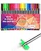 Rumlent GA-01 Pack of 24 Colors Fine Point Fineliner Pen,Coloring Drawing & Art Supplies Marker,Needle Tip 0.4mm