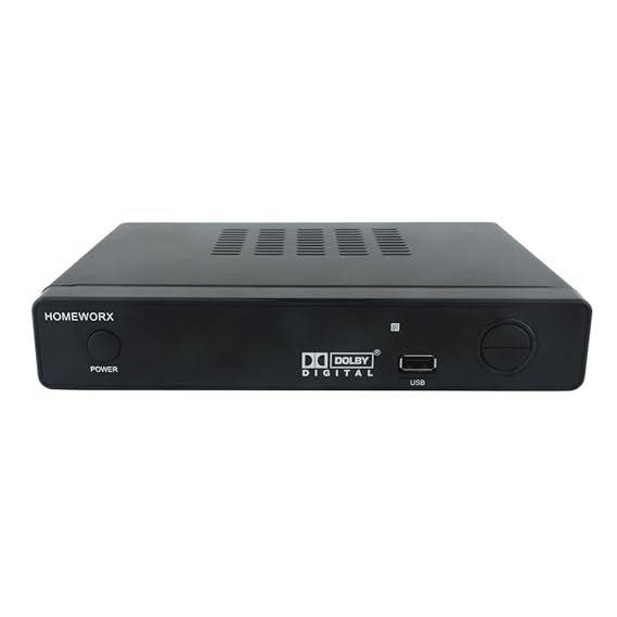 HomeWorx HW150PVR ATSC Digital TV Converter Box w Amazon.co.uk