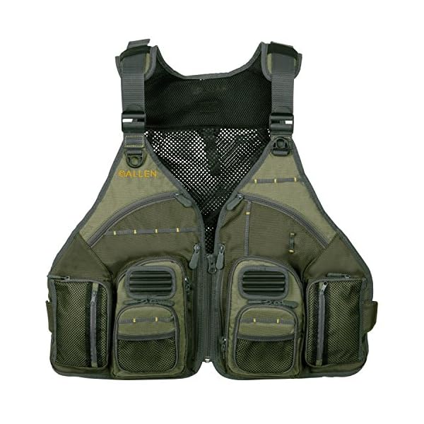 Allen-Big-Horn-Fishing-Vest-Olive Allen-Big-Horn-Fishing-Vest-Olive