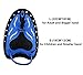 Globalstore Swim Paddles Hand, Professional Beginner Training Powerful for Adults Kids - in Pairs