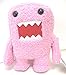 Domo Pink Plush Doll 9.5 inches - Pink Domo Plush Doll