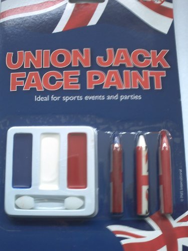 Union Jack Face Paints - Ideal For Parties The Queens Jubilee etc...