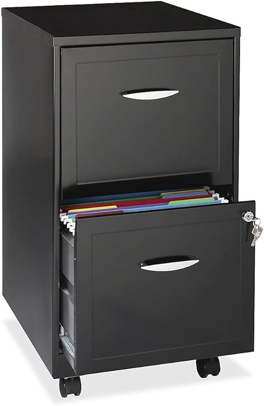 Amazon Com Hirsh 2 Drawer Soho Mobile File Cabinet 18 Inch