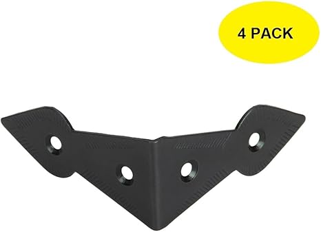 Set Of 4 Hardware Surface Mounted Chest Trunk Corner Box Corners