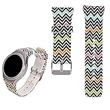 For Samsung Gear S2 SM-R720/R730 Replacement Watch Band - Feskio Accessory Soft Silicone Colourful Sport Wristband Strap Band Bracelet Common Design for Samsung Galaxy Gear S2 SM-720/SM-730 Smartwatch