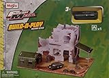Maisto Fresh Metal Build n Play Military Attack Diecast Army Tank Figures & Buildings Playset