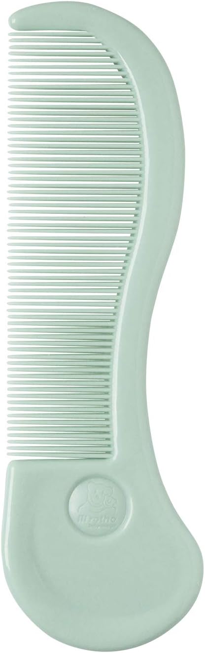 Rotho Babydesign Comb and Natural Hair Brush, Hair Care for Babies from 0 months, Swedish Green, 20447000101 - Image 4