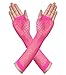 JustinCostume Women's 80s Outfit Accessories Neon Earrings Leg Warmers Gloves (Q)