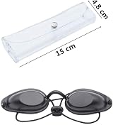 2pcs Tanning Goggles UV Heat Resistant Eye Patch for Sunbathing Beach Safety view 2